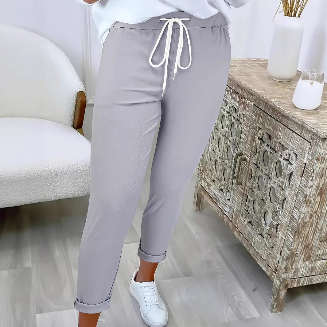 Dame fritids joggingbukser med elastisk talje Stilla