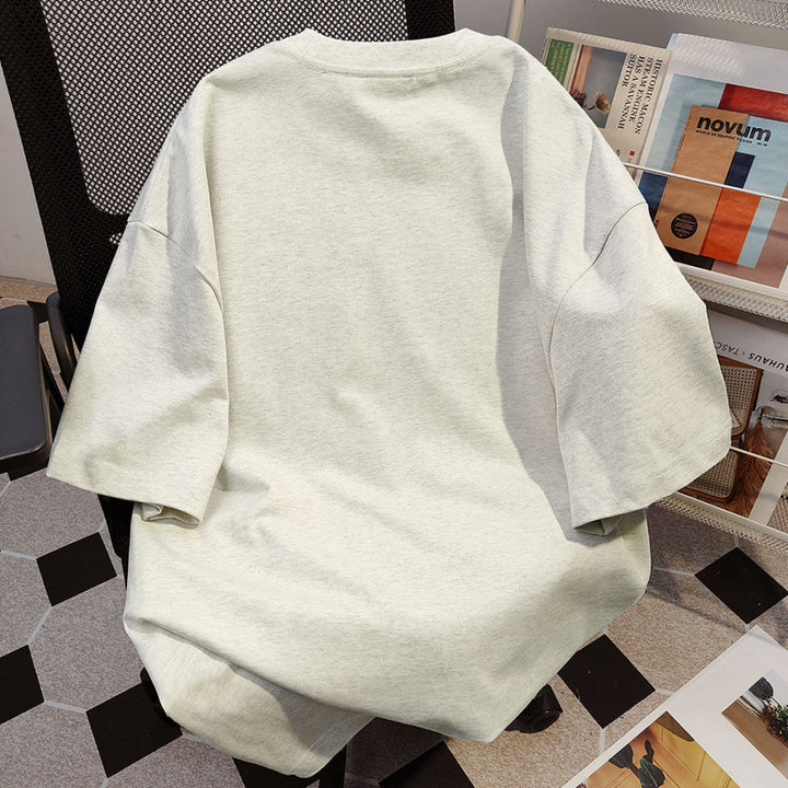 Dame Oversized T-Shirt med kreativt cartoon-tryk Stilla
