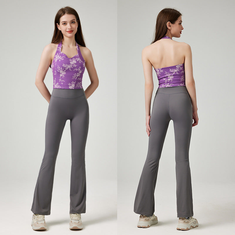 Dame Sport-Top og Leggings-Sæt Stilla