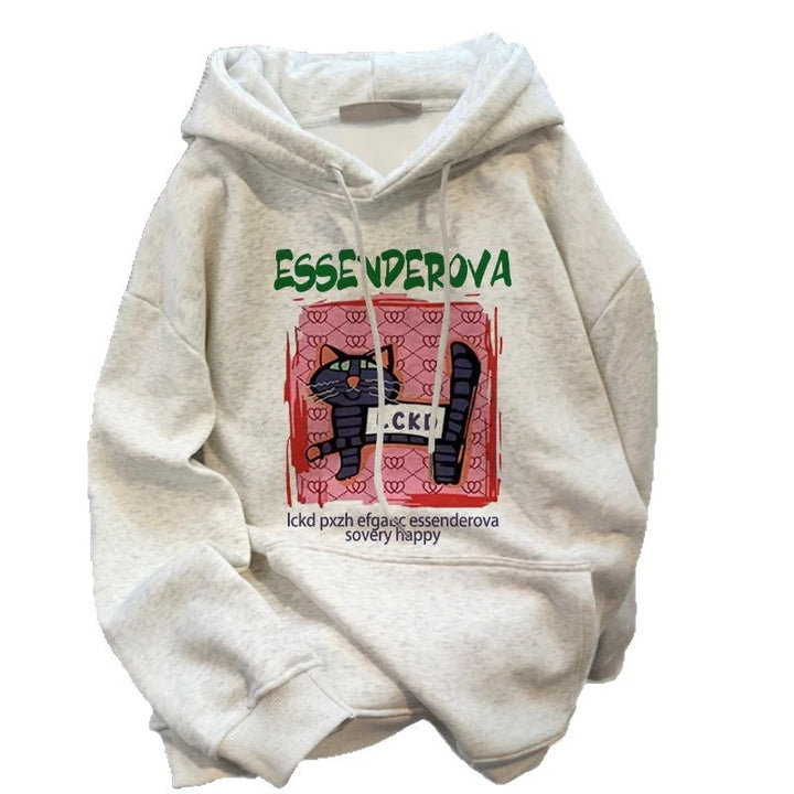 Kvindernes trendy hoodie Stilla