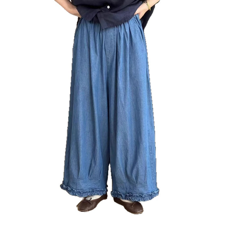 Femme Bred Denim-Bukser Stilla