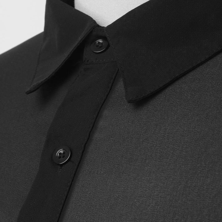 Dame Gennemsigtig Bluse med lange ærmer og elegante detaljer Stilla
