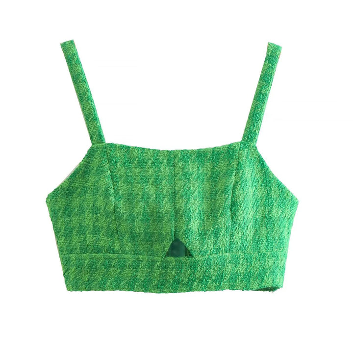 Femme Struktureret Forkortet Bralette Stilla