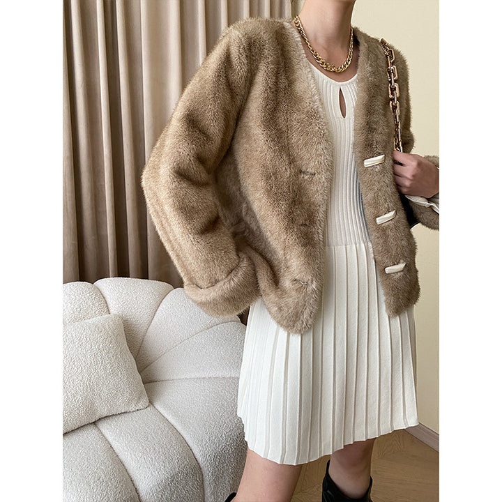 Kvinder's Cozy Cardigan med elegante knapdetaljer Stilla