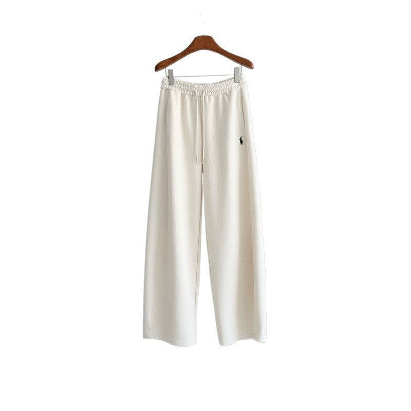 Kvinder løse sweatpants med elastisk talje Skovae