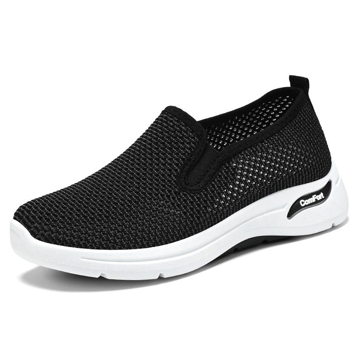 Dame Behagelige Slip-On Sneakers med åndbart Overmateriale Stilla