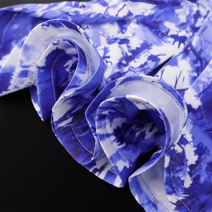 Dame stilfuld Peplum Kjole Skovae