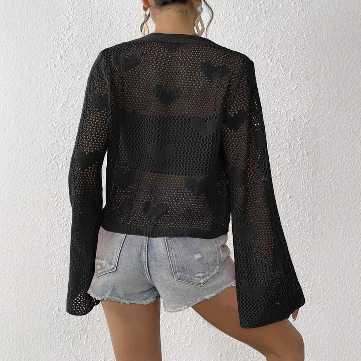 Dame Hækle Strand Cover-Up Cardigan Stilla