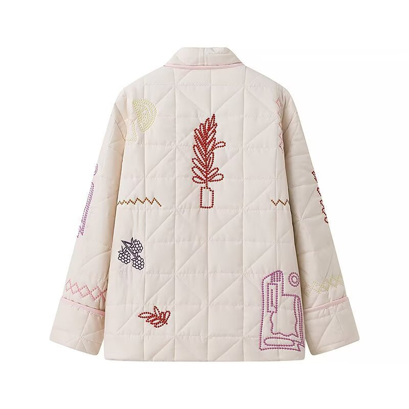 Dame Quillet Jakke med legende design og praktiske lommer Stilla