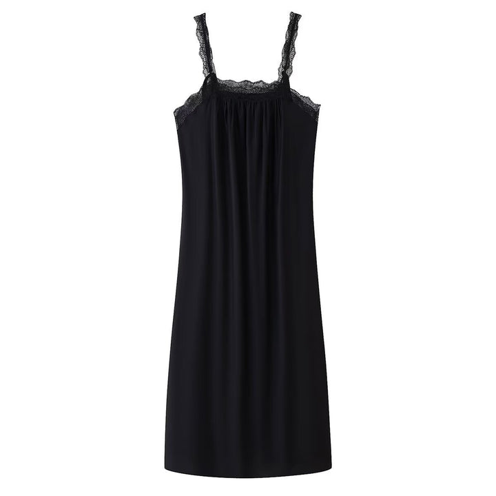 Femme Spidsbesat Silke-Cami-Kjole Stilla