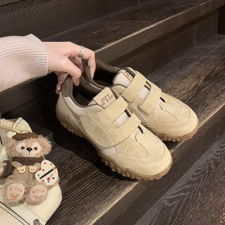 Herrer Suede Velcro-Sneakers Stilla