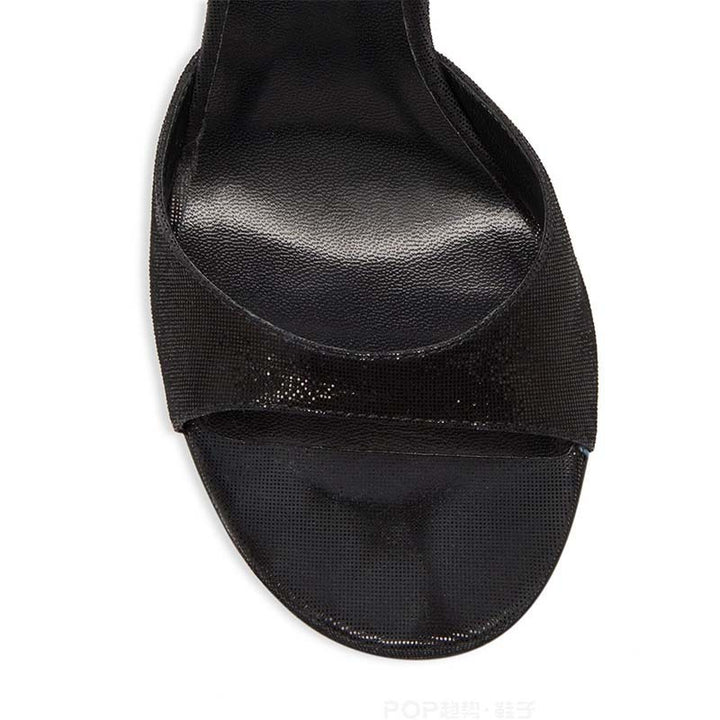 Dame Riemchen High Heel Sandaler med dekorativ ankelrem Stilla