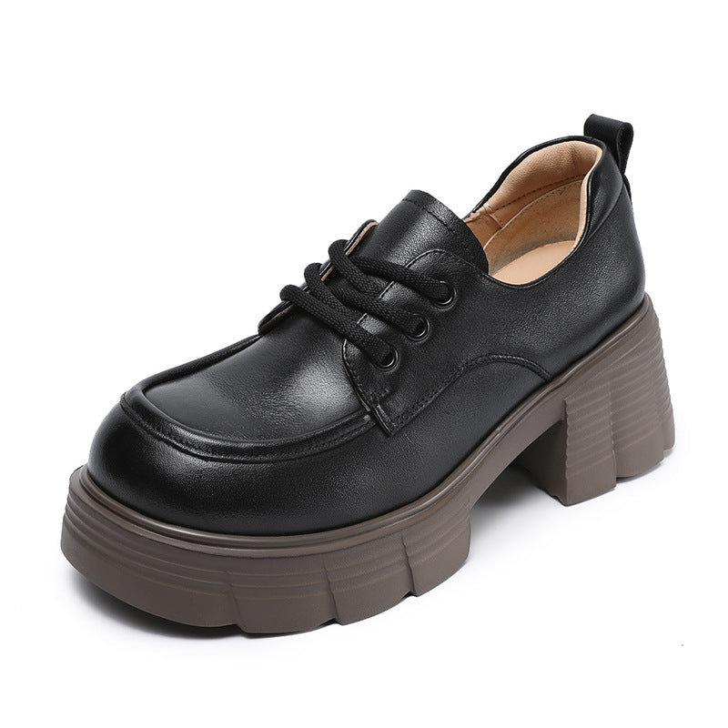 Dame Chunky Platform Oxfords med elegant silhuet Stilla