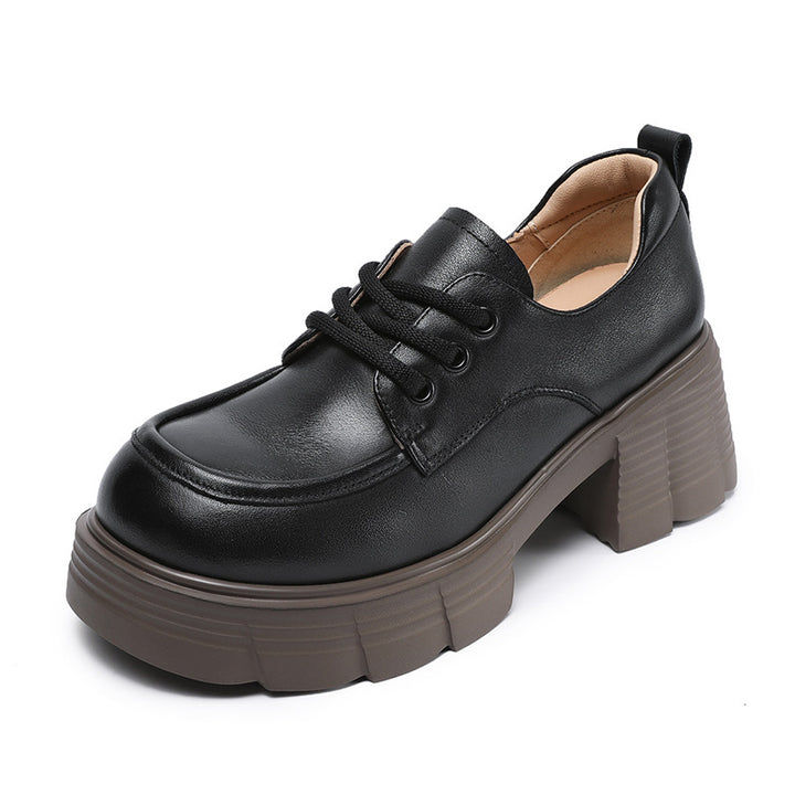 Dame Chunky Platform Oxfords med elegant silhuet Stilla