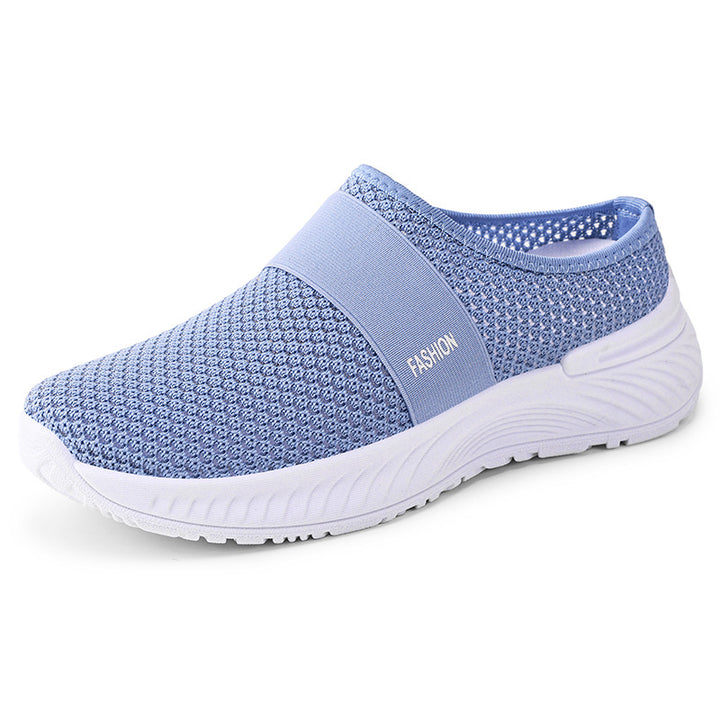 Dame Fleksible Slip-On Fritidssko med åndbart netdesign Stilla