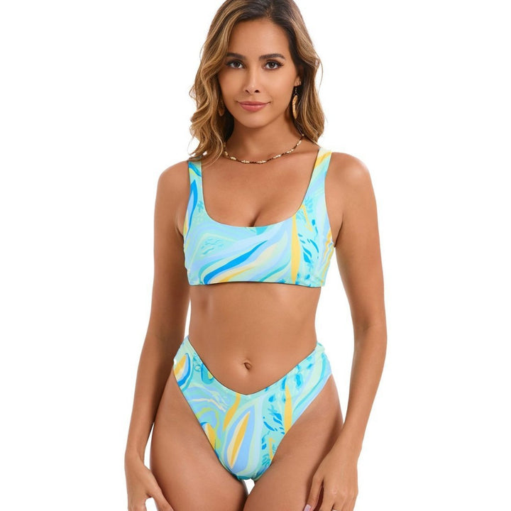 Dame Høj kvalitet Bikini-sæt med moderne snit og trendy farvekombination Stilla