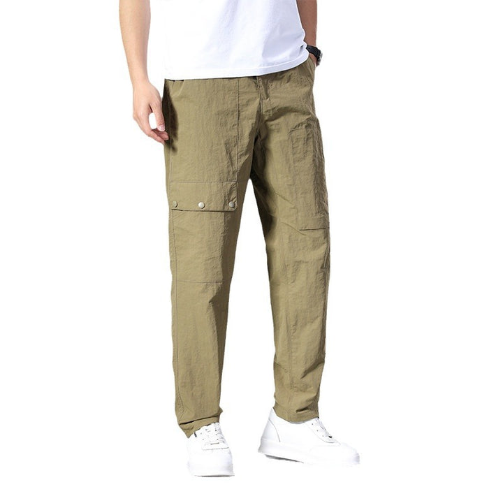 Herrer Cargo-arbejdsshorts med funktionelle lommer og let materiale Stilla