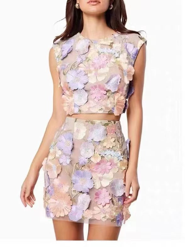 Stilla | Trendy Bodycon Skirt To-Stykke Sæt