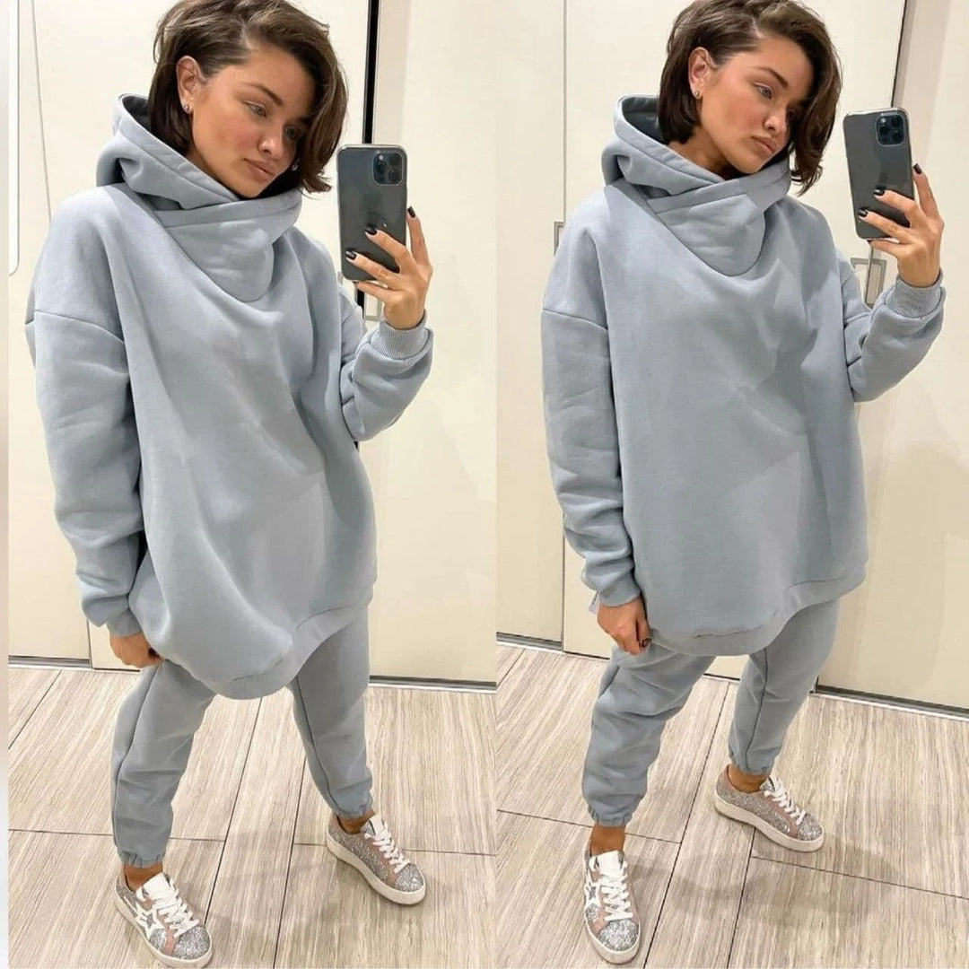 Stilla | Komfortabel Sweatshirt To-Delt Sæt