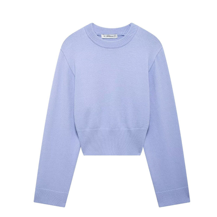Femme Cropped Strikpullover Stilla 1750153049