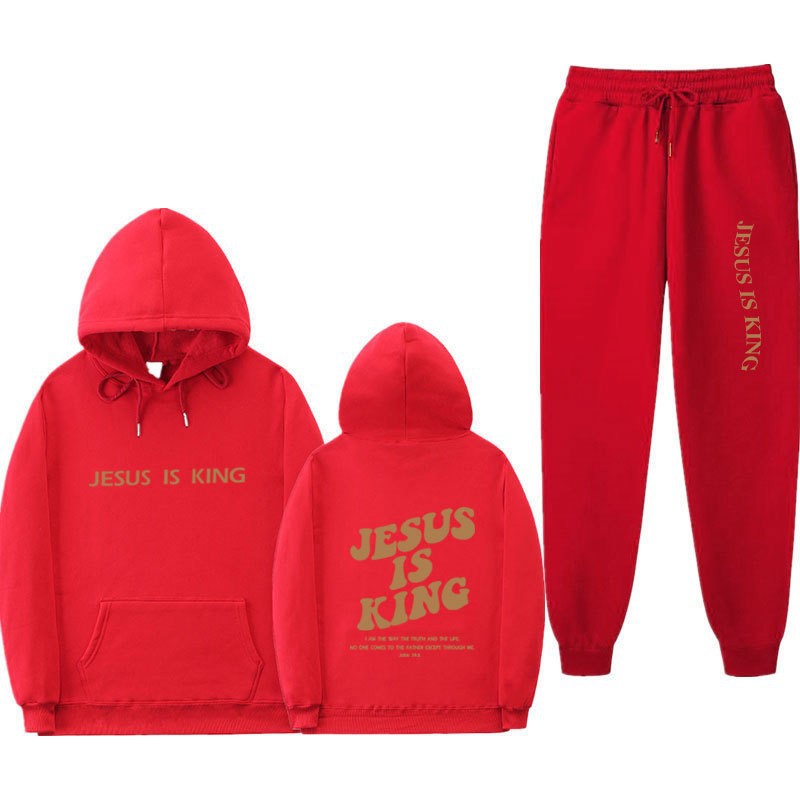 Dame Sweatshirt og Joggingbukser Sæt Skovae