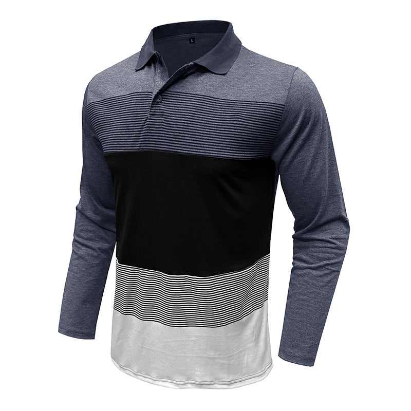 Herrer Langærmet Polo Shirt Stilla
