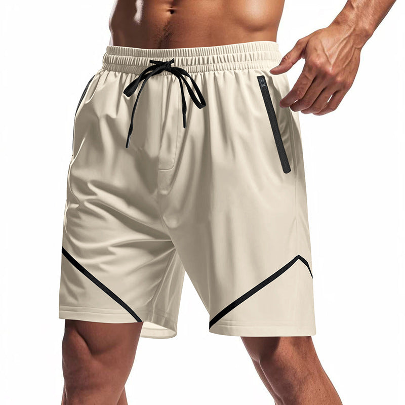 Herrer Sportlige svømshorts med elastisk talje og sikre lynlåslommer Stilla