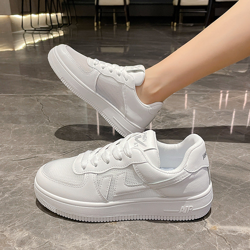 Kvindernes Åndbare Sneakers med stabiliserende Gummisål og innovativ Mesh-Overflade Stilla