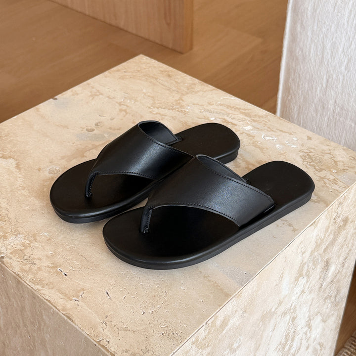 Femme Stilfulde Tåsplit Sandaler Stilla