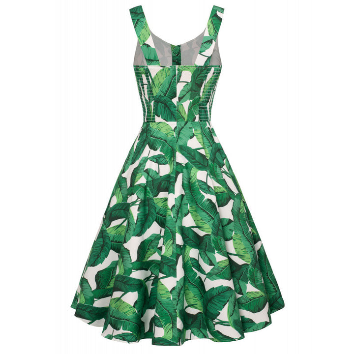 Femme Fit and Flare Blomsterprint Kjole Stilla