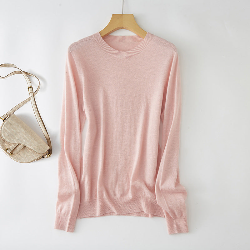 Femme Classic Relaxed Fit Strikpullover Stilla