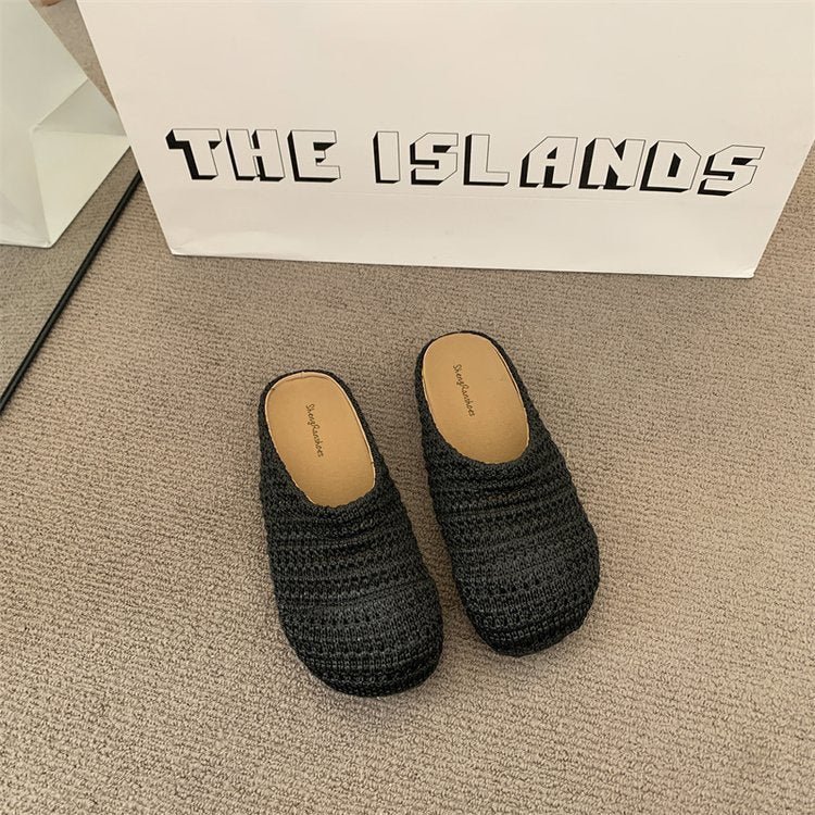 Dame Clogs med åndbart vævdesign og komfortabelt fodseng Stilla
