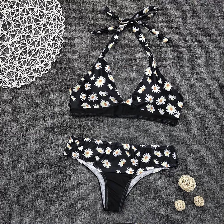 Dame justerbart Tie-Front Bikini-Sæt Stilla