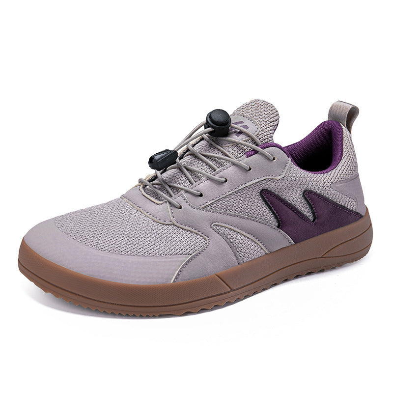 Herrer Lettere Outdoor-Sneakers med Innovativt Hurtigt snorsystem Stilla