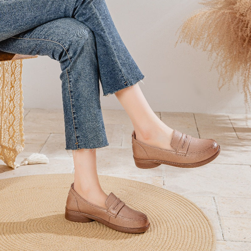 Dame Fritids Behagelige Loafers med Støttende Polstring Stilla