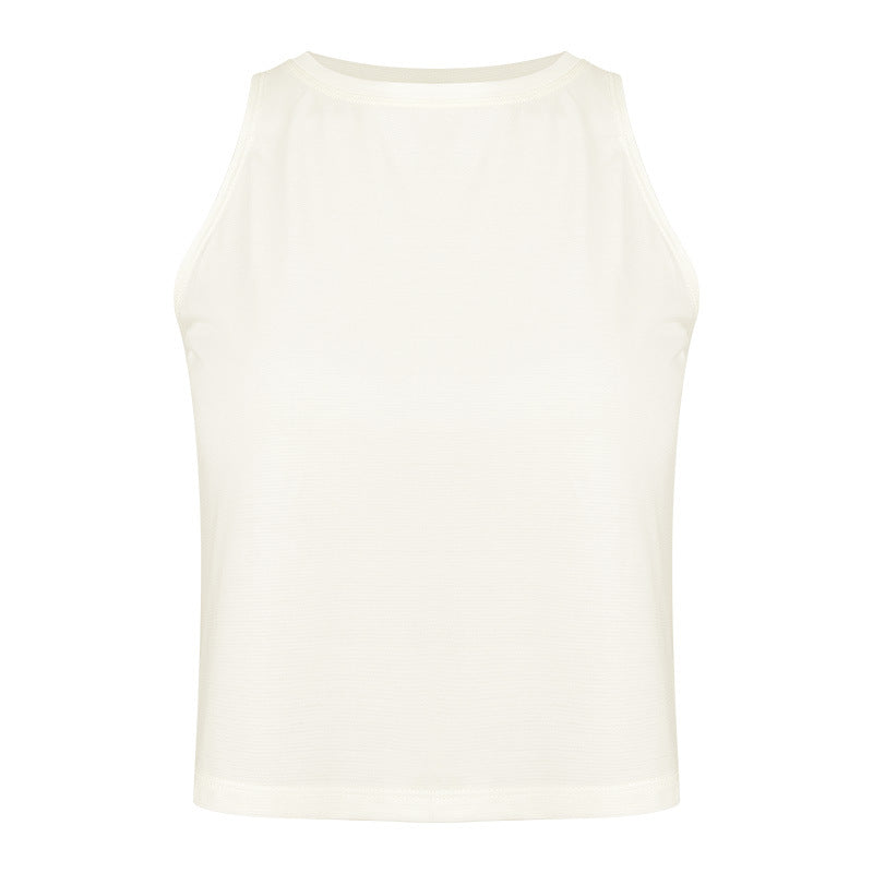 Damer Sporty Crop-Top med åndbart materiale og komfortabel pasform Stilla