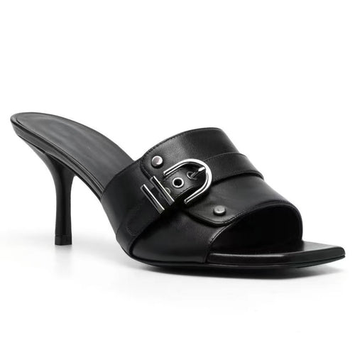Femme Elegante Stropper-Pumps med Spænde-Detalje Stilla