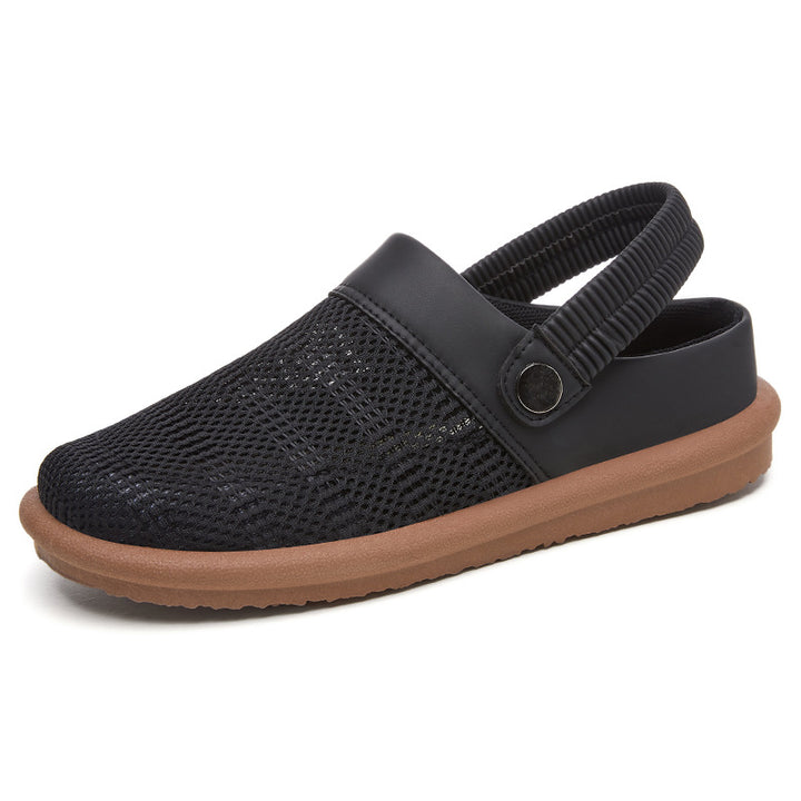 Femme Let Slip-On Komfort Sandaler med åndbart Mesh-design Stilla