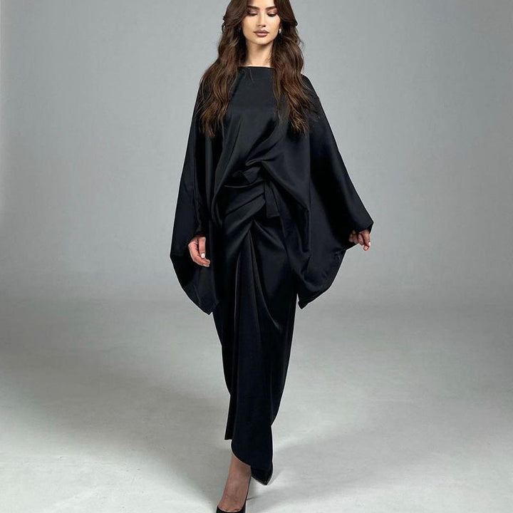 Dame Satin Bred-Bukser Overall Sæt Stilla