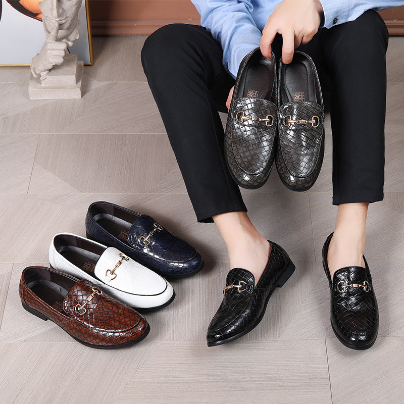 Mændemode-Forward quiltede loafers Stilla