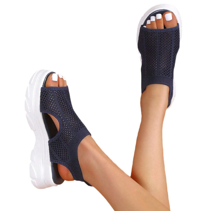 Dame Åndbare Sandaler med fleksibel Sål og sporty Design Stilla