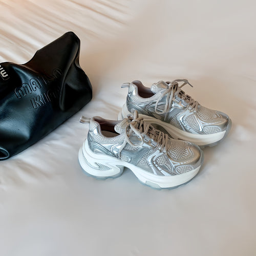 Dame Let Vandrebare Chunky Sneakers Stilla