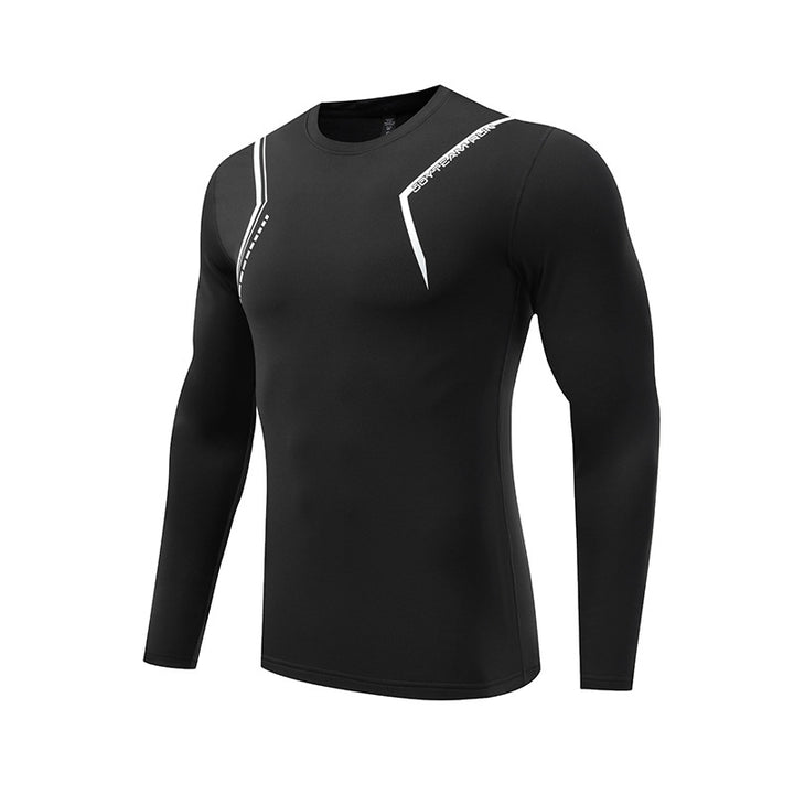 Herren Funktions-Langarmshirt med innovativ fugttransporterende teknologi og sporty design Stilla