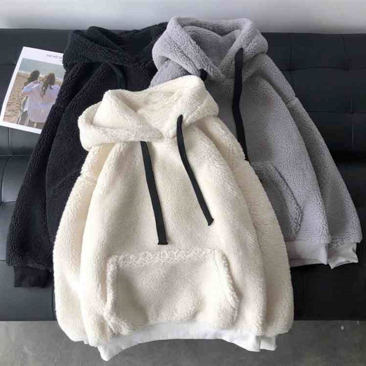 Femme Plush Fleece Hættetrøje Stilla