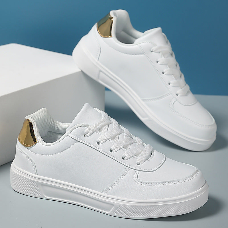 Herrer klassiske snøresko med metallic-accenter Stilla