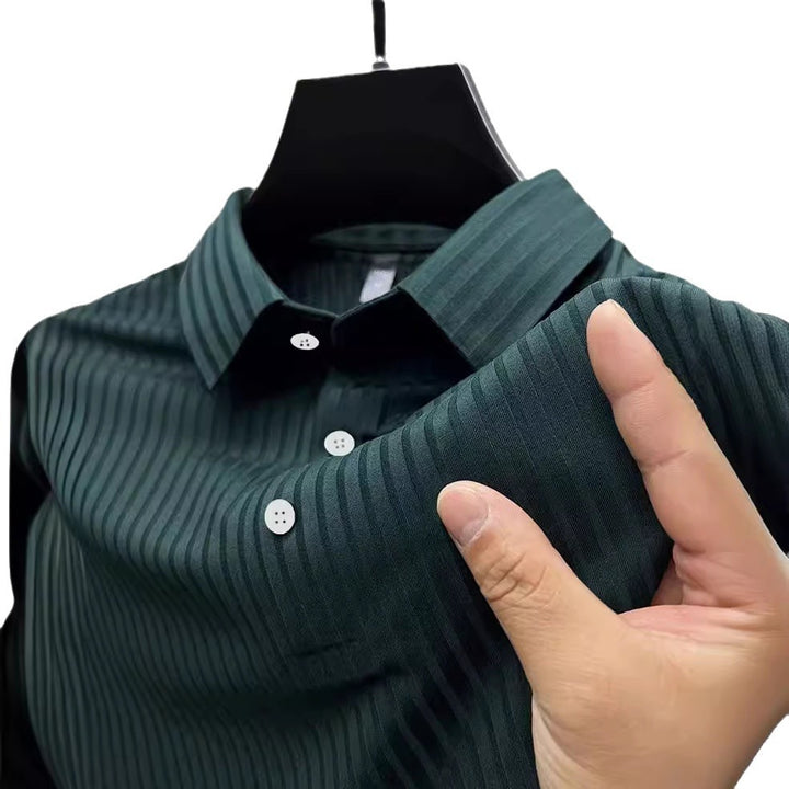Herre stribet Button-Up skjorte Stilla
