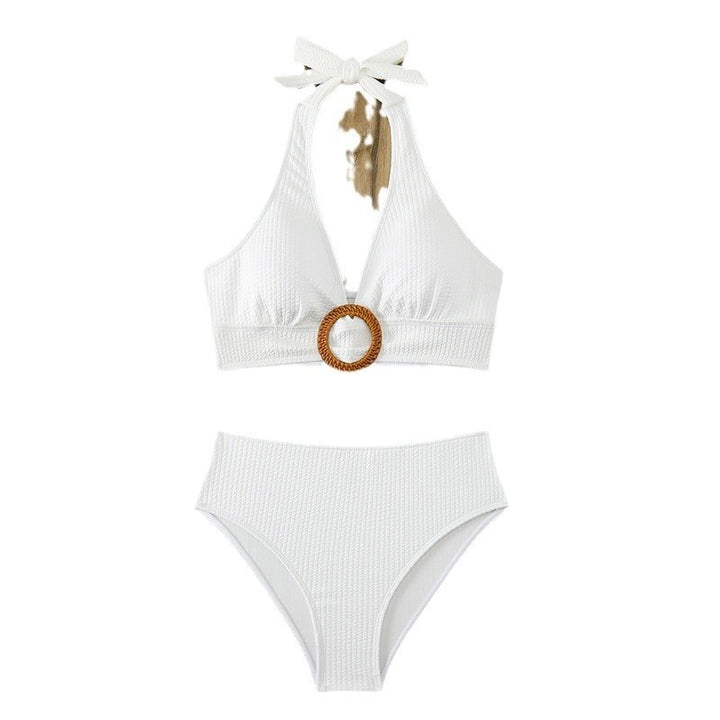 Dame Stilfulde Højtaljede Bikini Sæt Stilla