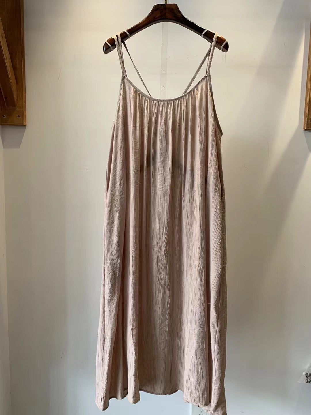 Femme Justerbar Slip-Maxikjole Stilla