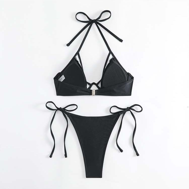 Dame Trekantskåret Bikini Sæt Stilla