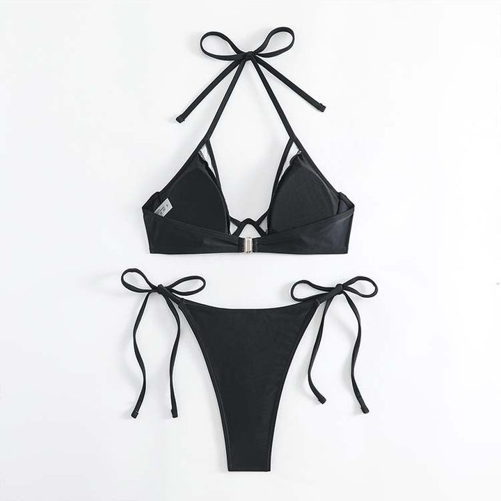 Dame Trekantskåret Bikini Sæt Stilla